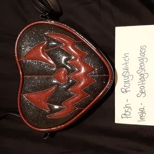 HANDCRAFTED love pain and stitches bag